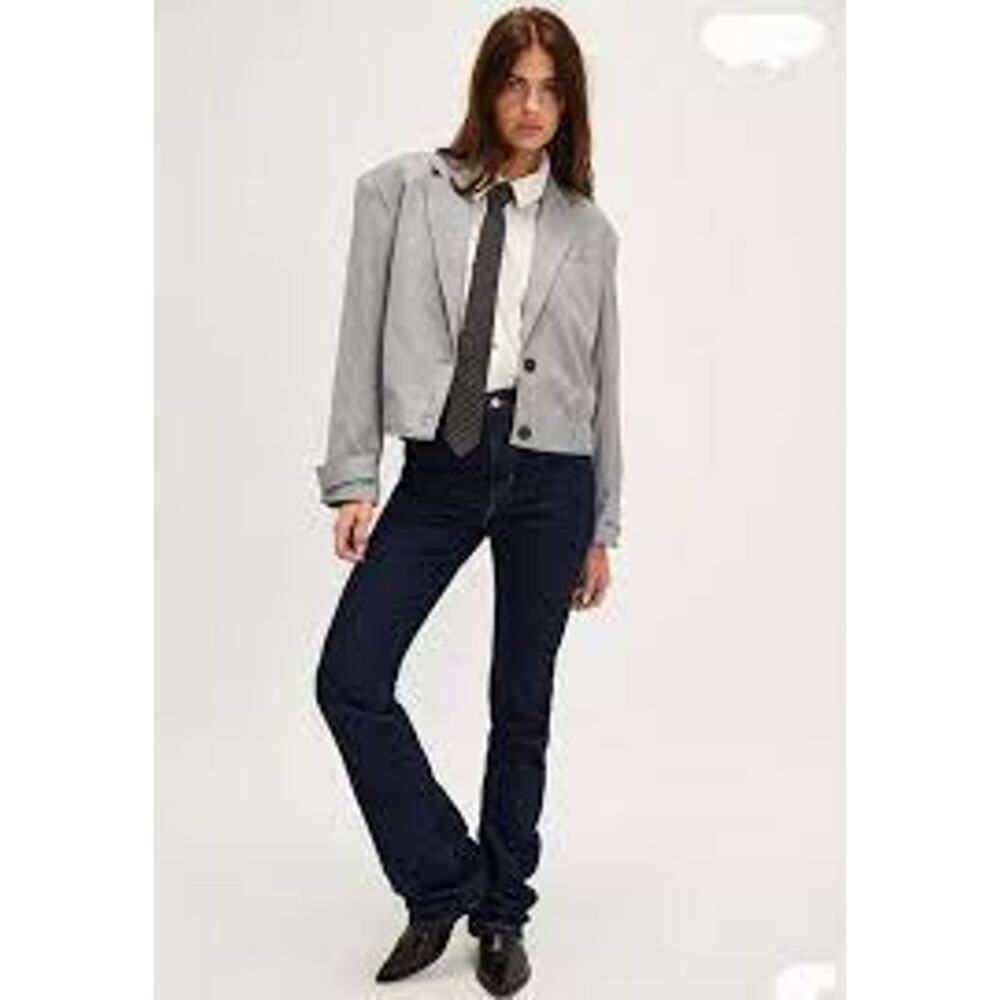 Free People Agnes Jacket in Heather Gray Size XS NWOT - Picture 5 of 6